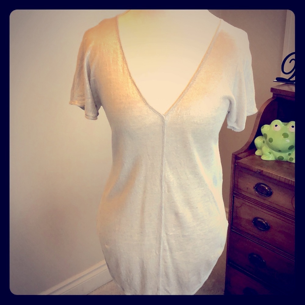 Linen Silver BR top